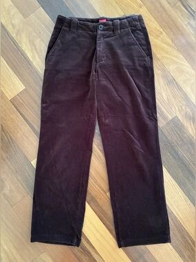 ESPRIT Velvet Feel Straight Leg Pants Brown